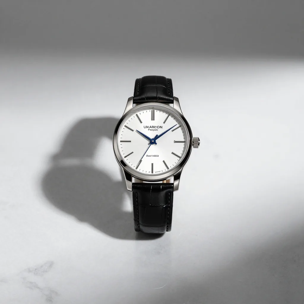 Minimalist Watch Product Shot — AI 生成图片示例